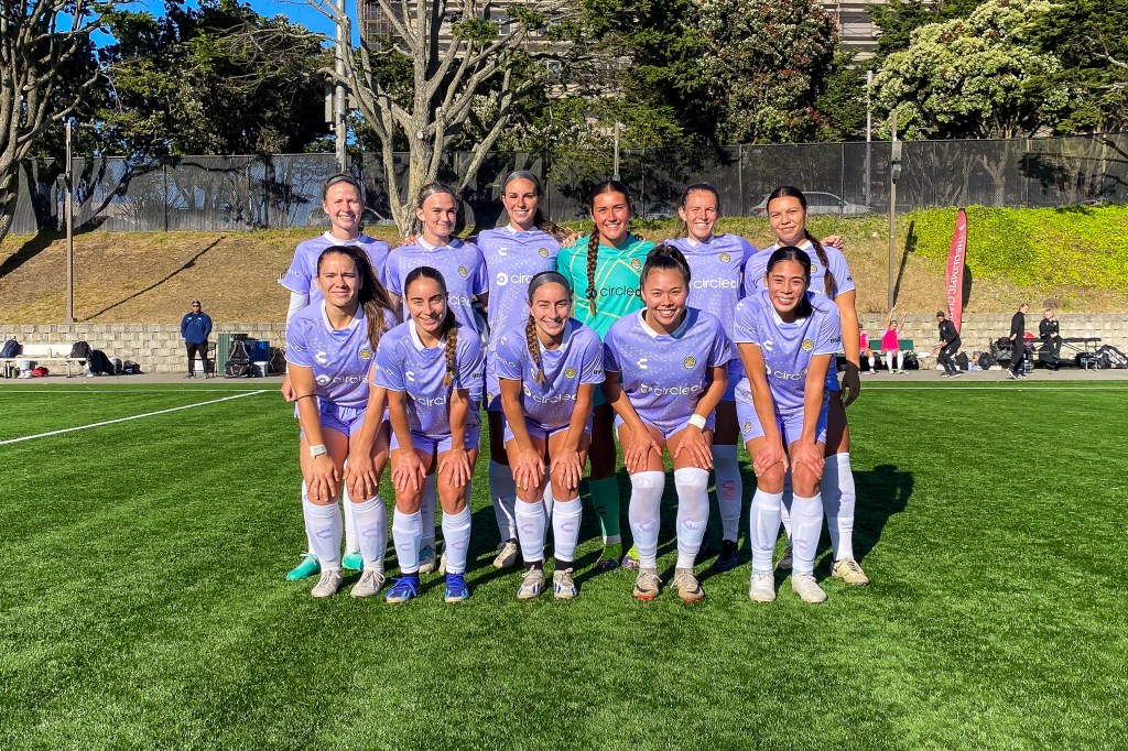 Starting XI photo of Oakland Soul at The Olympic Club.